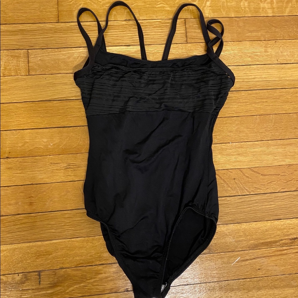 Black Strappy Leotard